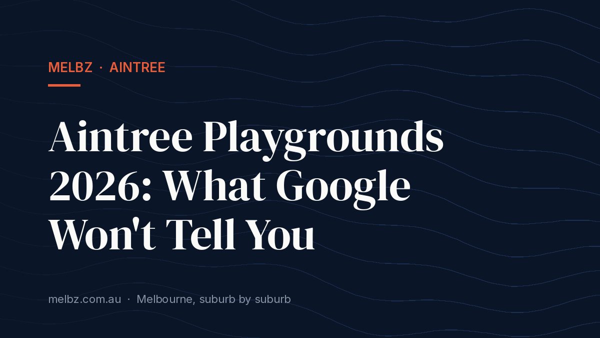 Title card: Aintree Playgrounds 2026: What Google Won't Tell You