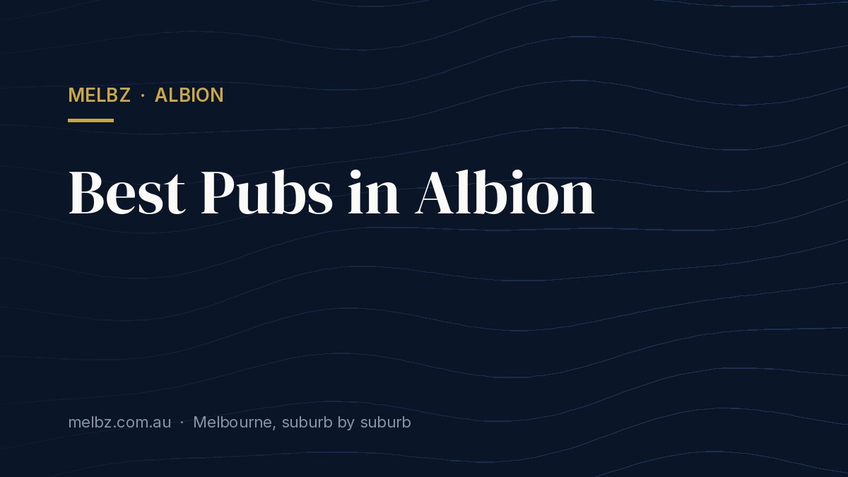 Title card: Best Pubs in Albion