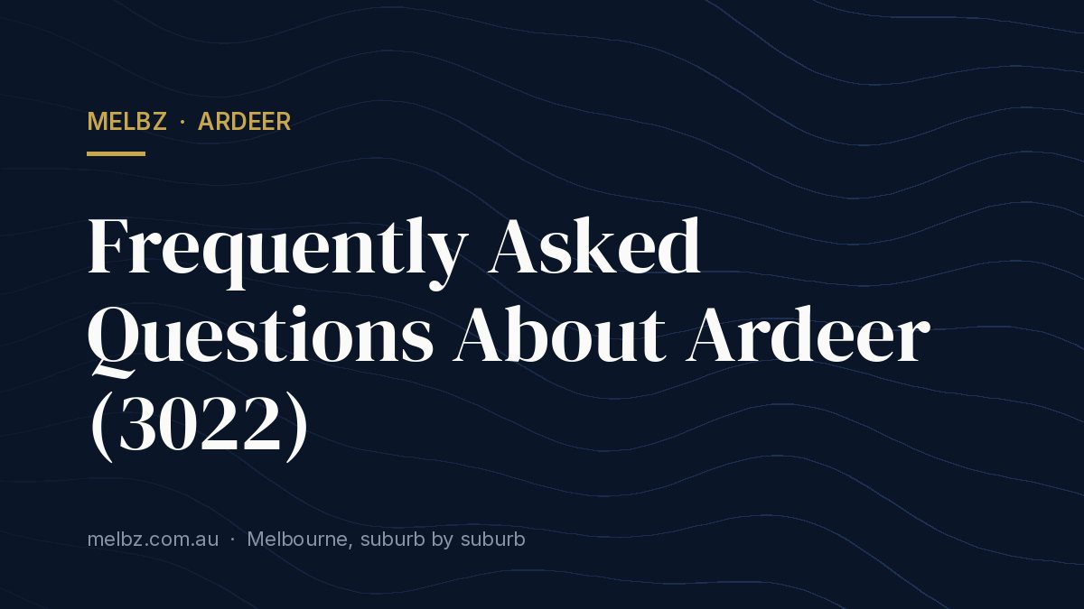 Is Ardeer Good for Families?