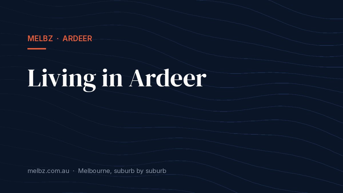 Title card: Living in Ardeer