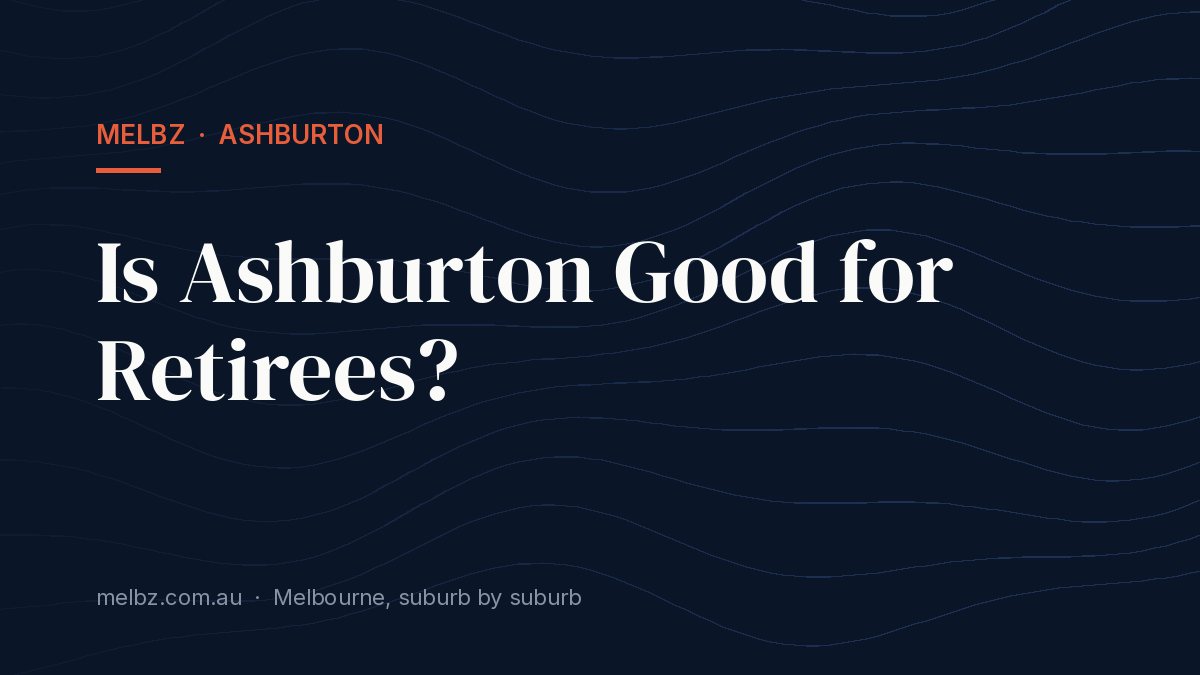 Title card: Is Ashburton Good for Retirees?