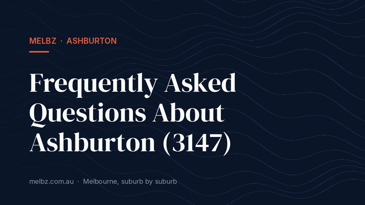 Ashburton for Young Professionals Melbourne