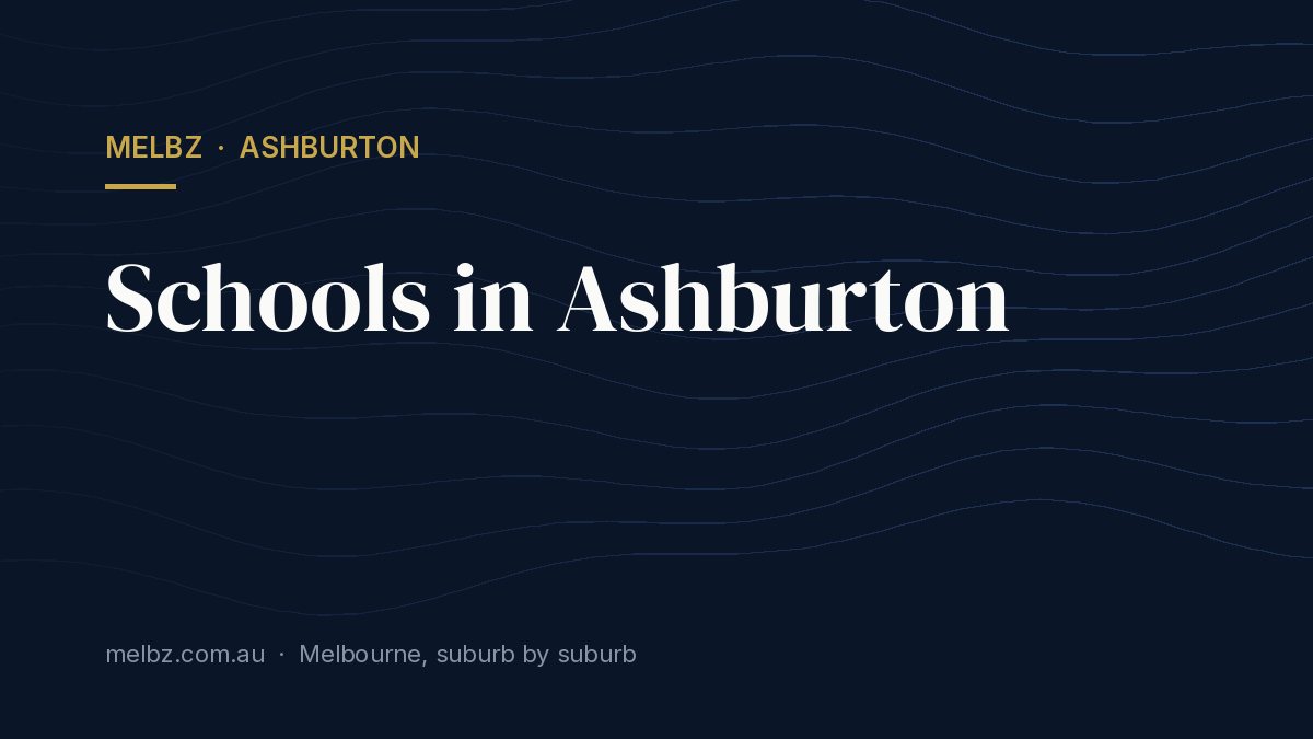 Title card: Schools in Ashburton