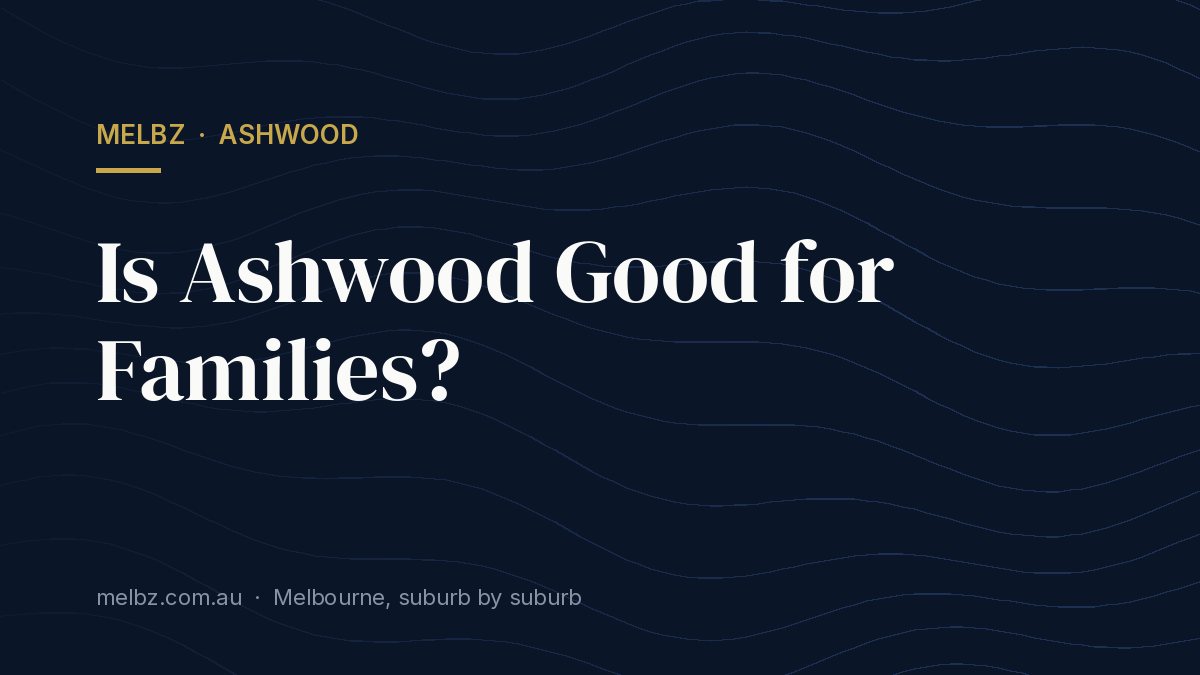 Title card: Is Ashwood Good for Families?