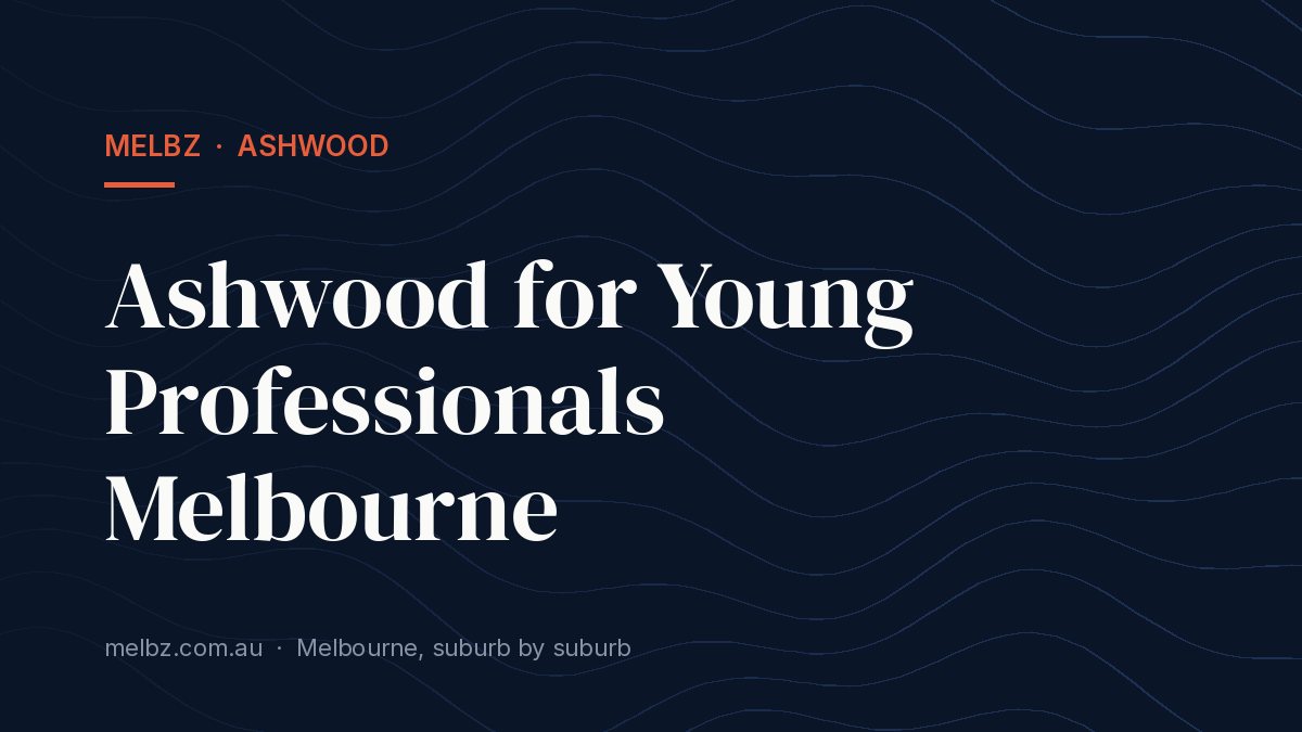 Title card: Ashwood for Young Professionals Melbourne