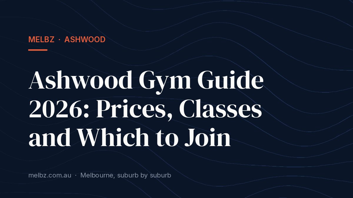 Title card: Ashwood Gym Guide 2026: Prices, Classes and Which to Join
