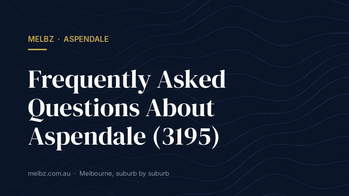 Is Aspendale Good for Retirees?