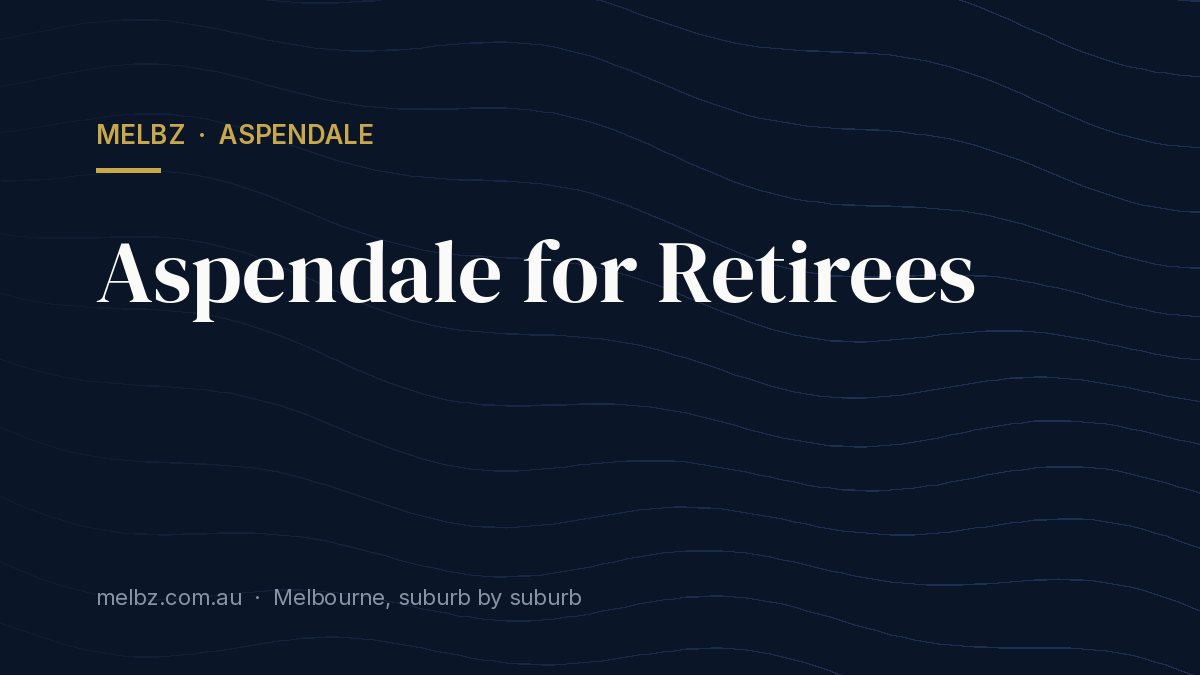 Title card: Aspendale for Retirees