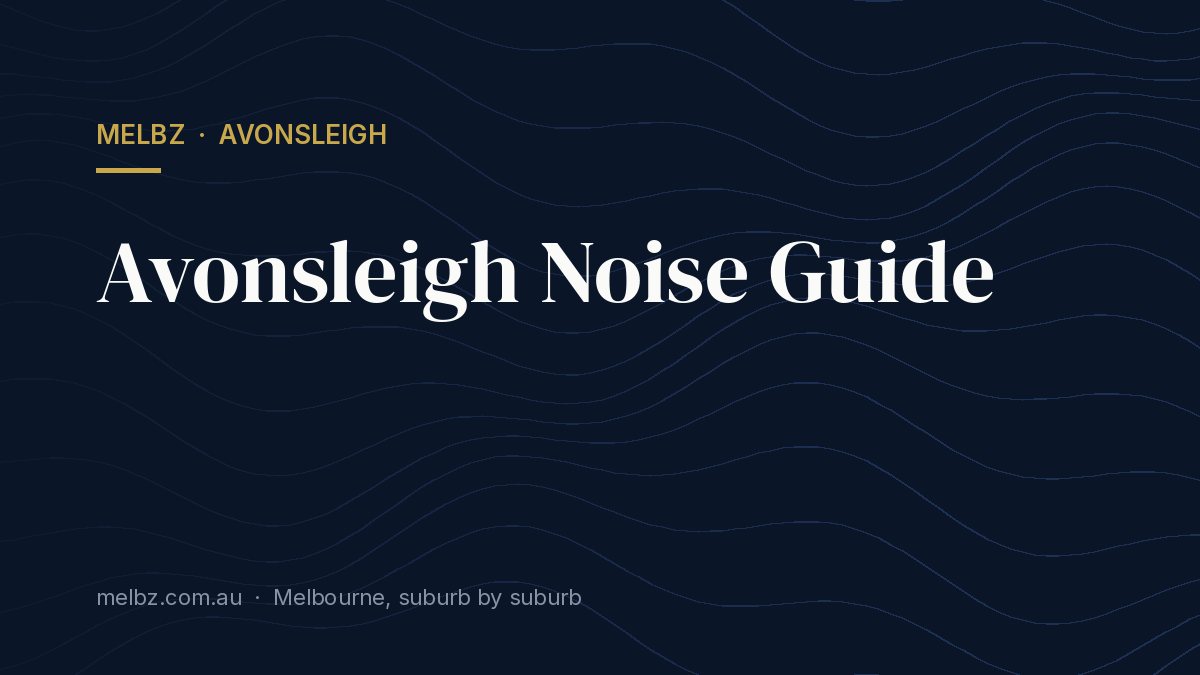 Title card: Avonsleigh Noise Guide