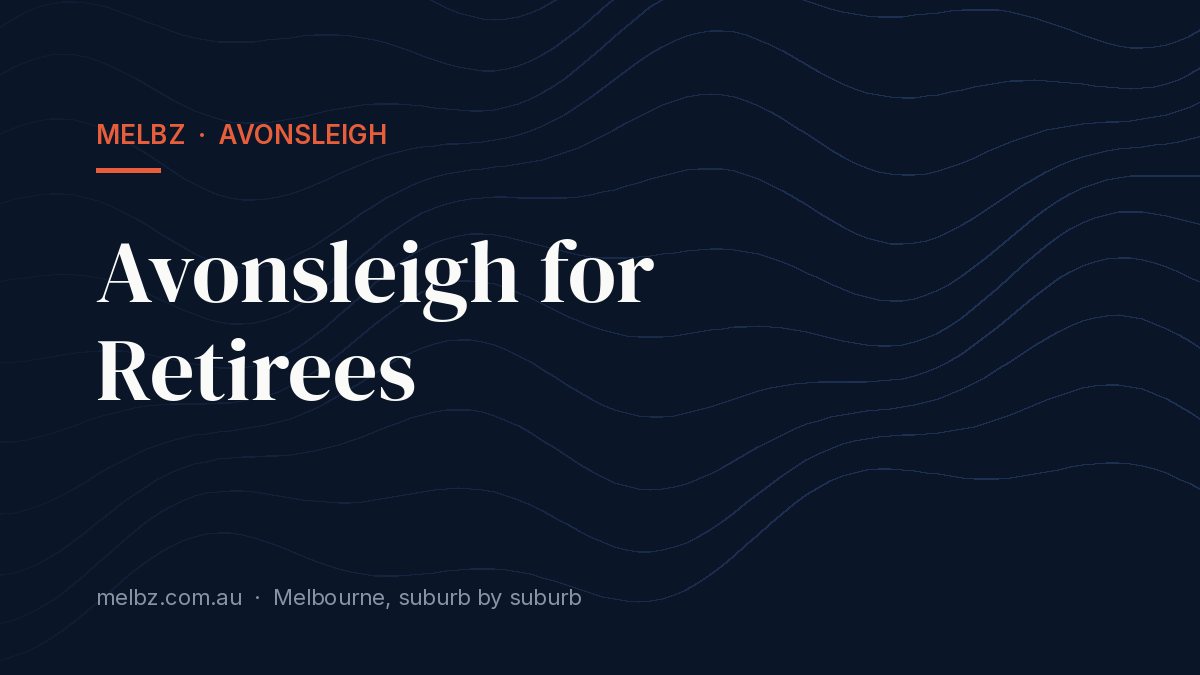 Title card: Avonsleigh for Retirees