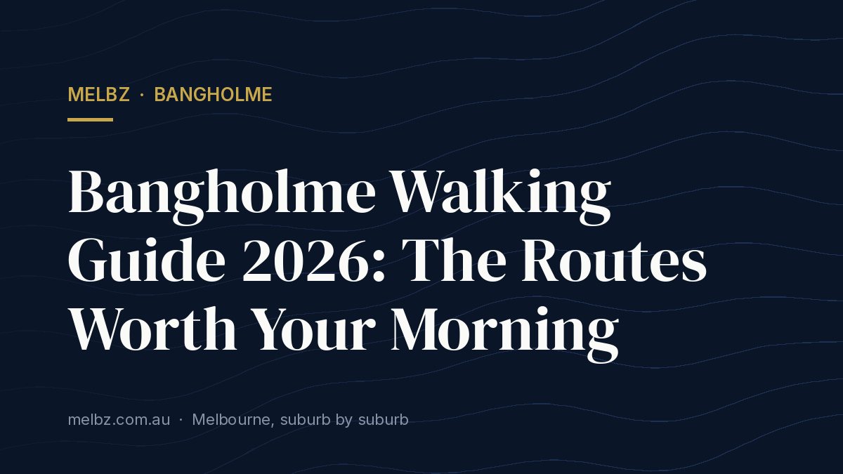 Title card: Bangholme Walking Guide 2026: The Routes Worth Your Morning