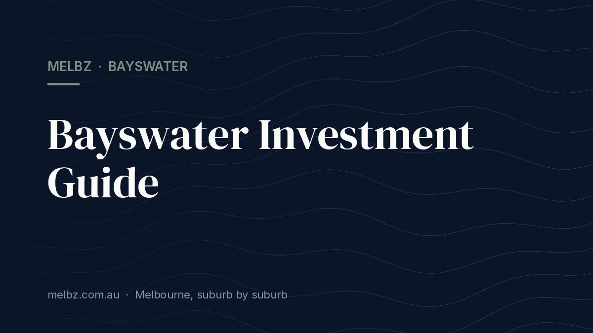 Title card: Bayswater Investment Guide