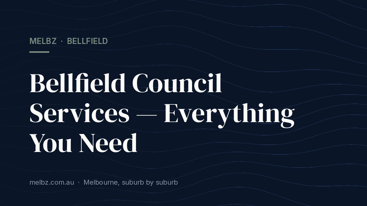 Title card: Bellfield Council Services — Everything You Need