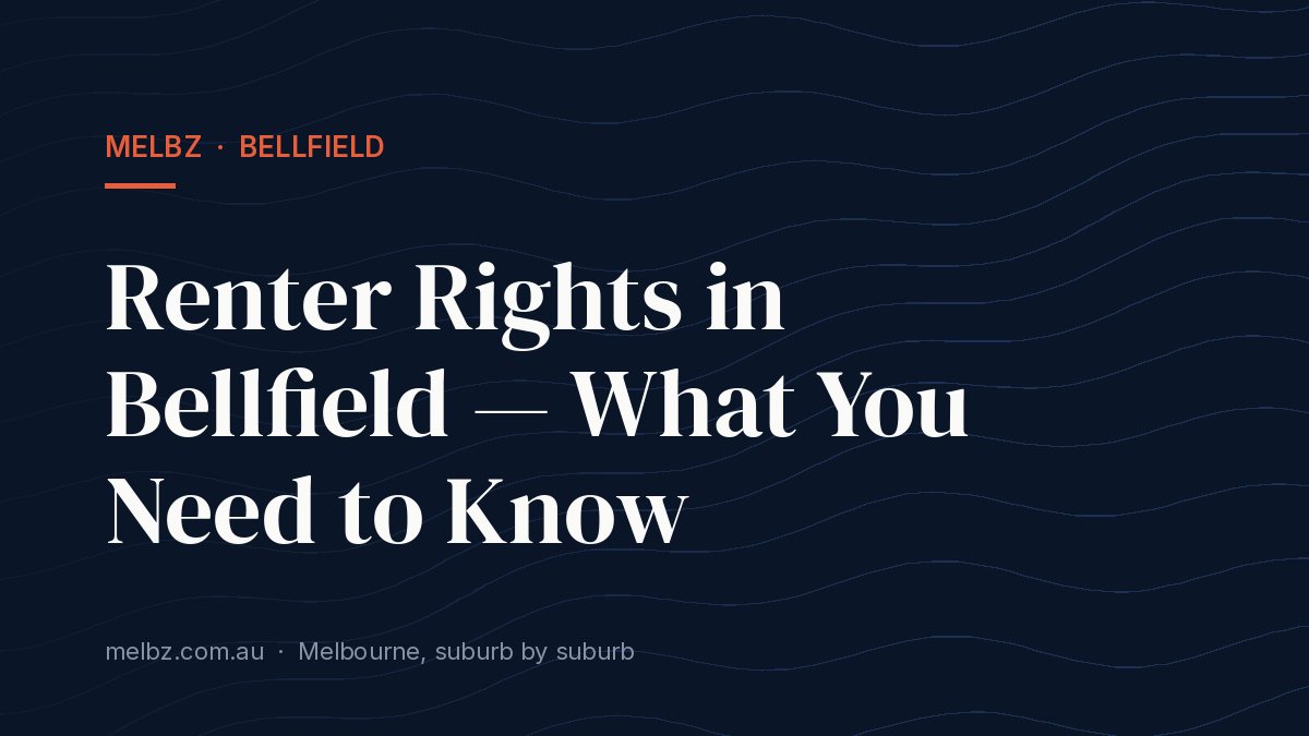 Title card: Renter Rights in Bellfield — What You Need to Know