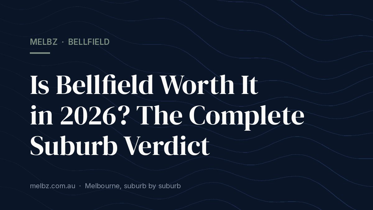 Title card: Is Bellfield Worth It in 2026? The Complete Suburb Verdict