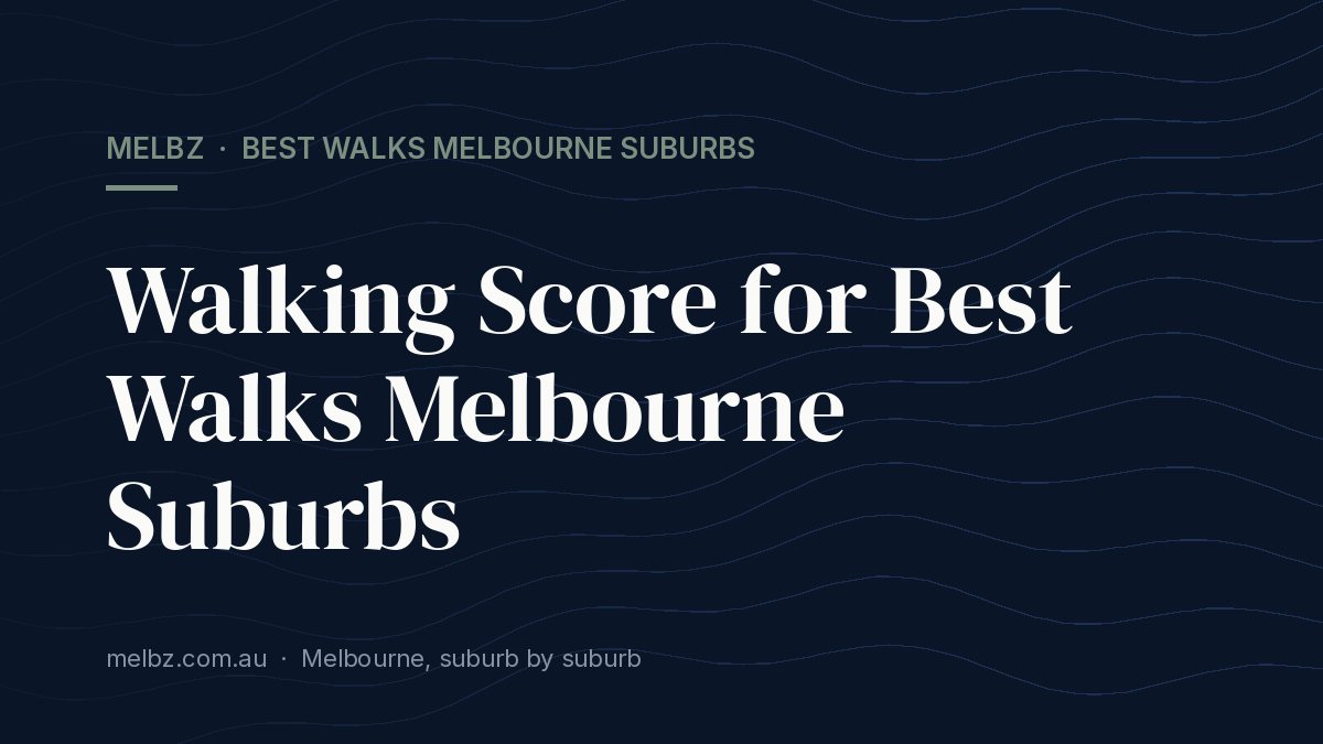 Apartment Living in Best Walks Melbourne Suburbs