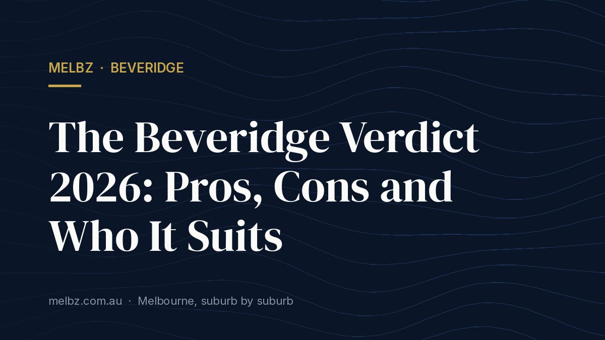 Title card: The Beveridge Verdict 2026: Pros, Cons and Who It Suits