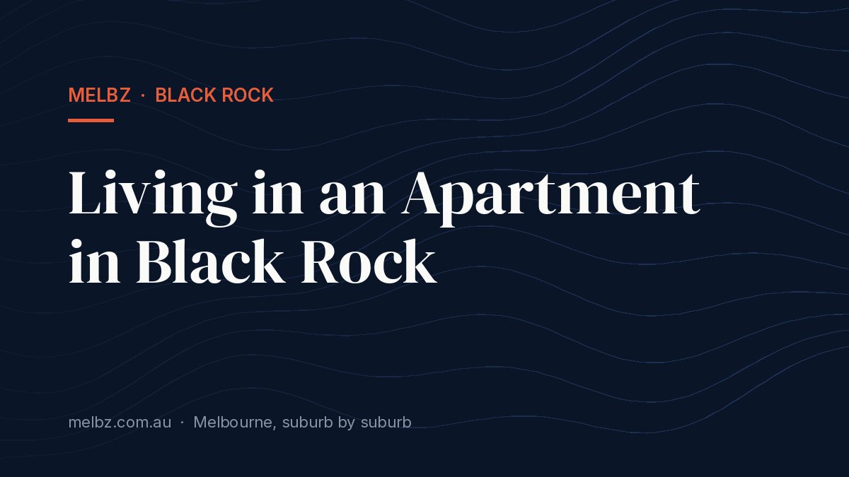 Title card: Living in an Apartment in Black Rock