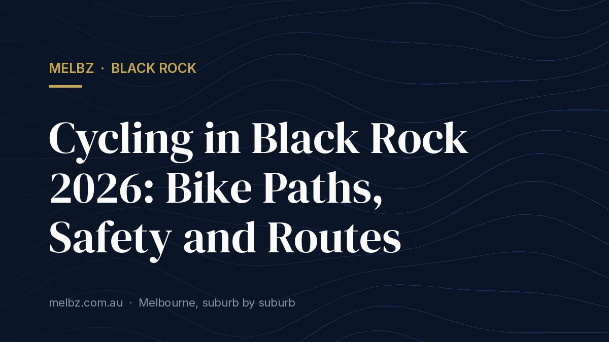 Title card: Cycling in Black Rock 2026: Bike Paths, Safety and Routes