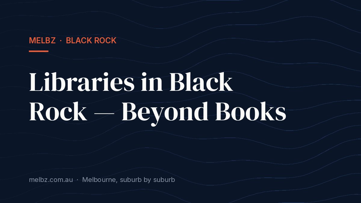 Title card: Libraries in Black Rock — Beyond Books