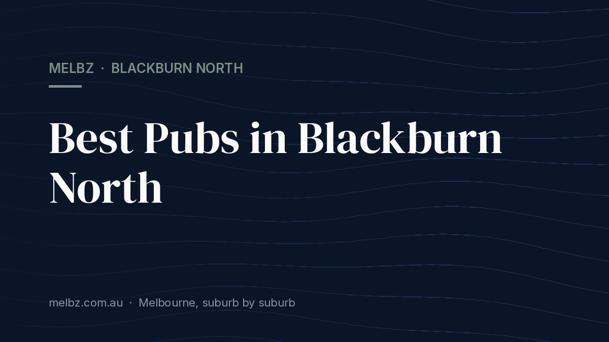 Title card: Best Pubs in Blackburn North