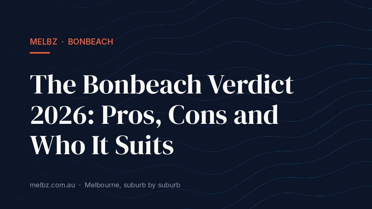 Title card: The Bonbeach Verdict 2026: Pros, Cons and Who It Suits