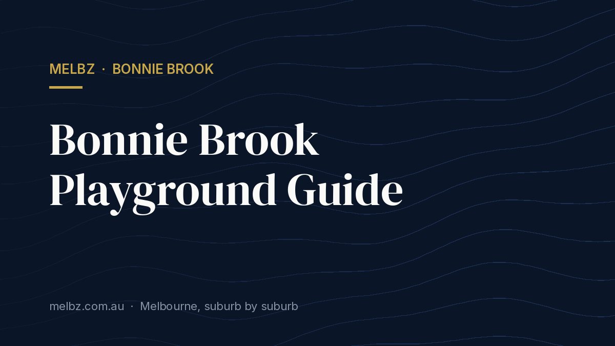 Title card: Bonnie Brook Playground Guide