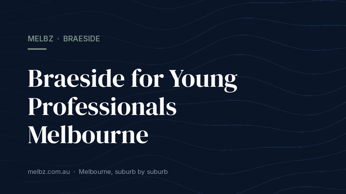 Title card: Braeside for Young Professionals Melbourne