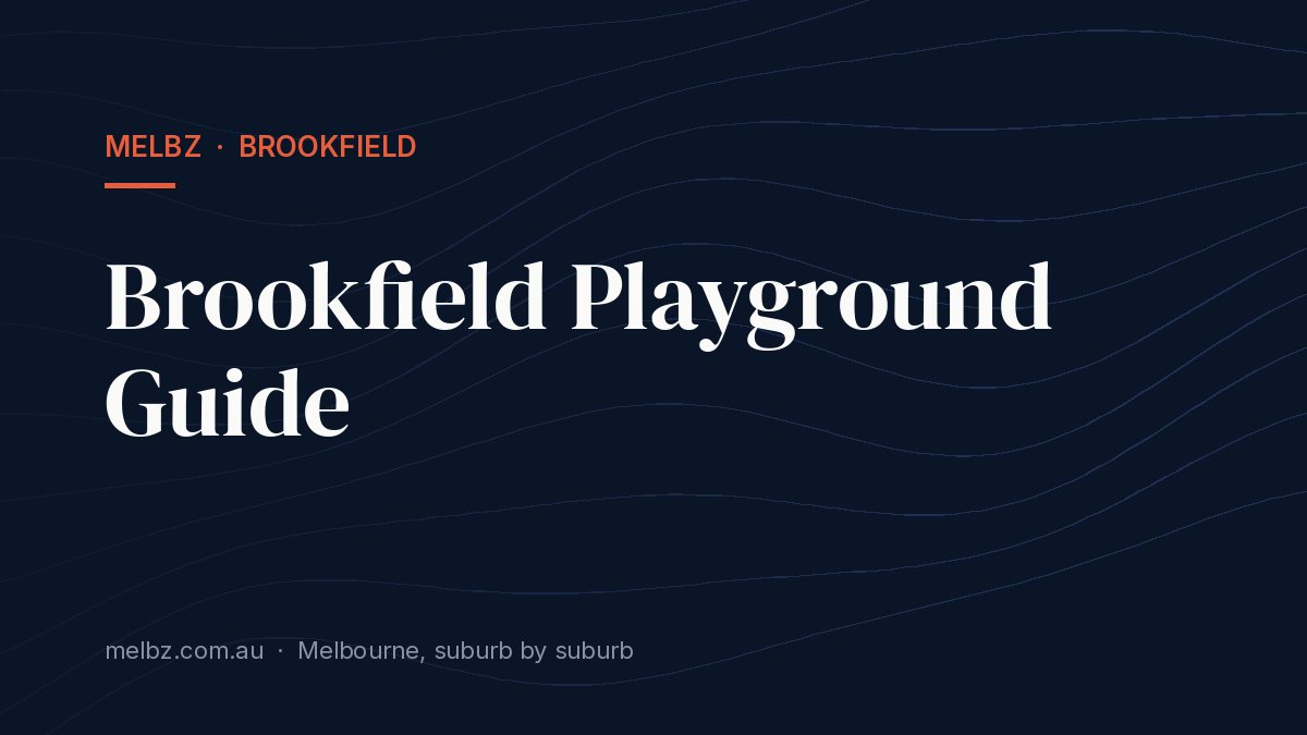 Title card: Brookfield Playground Guide