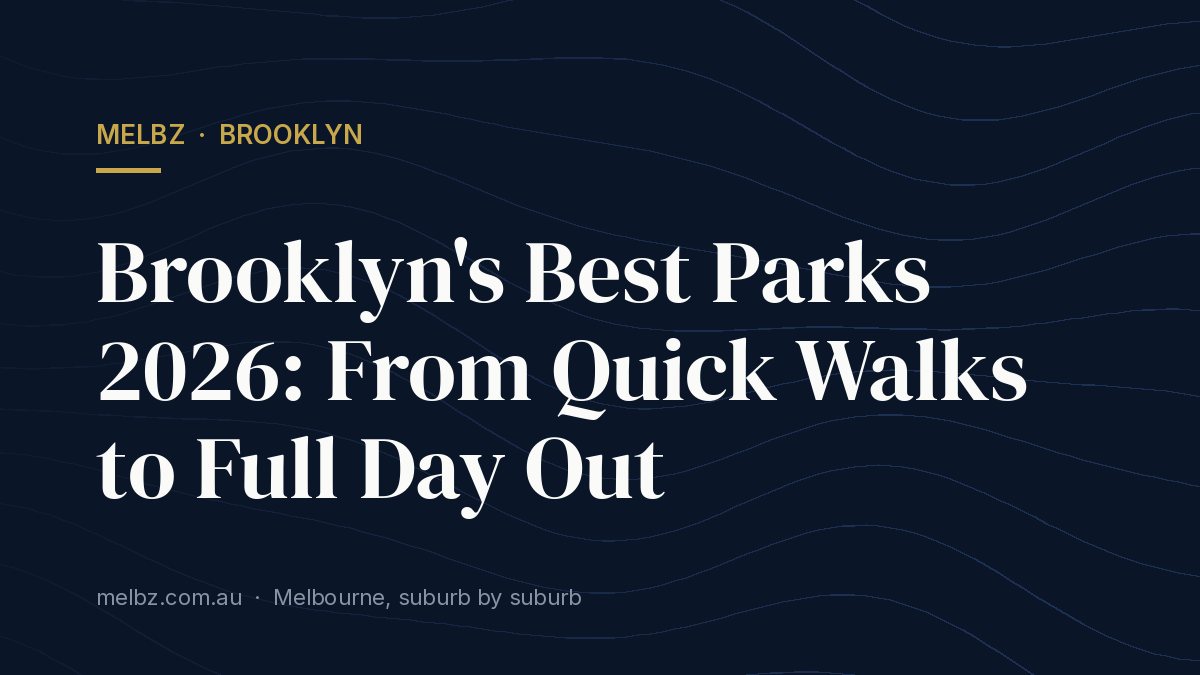 Title card: Brooklyn's Best Parks 2026: From Quick Walks to Full Day Out