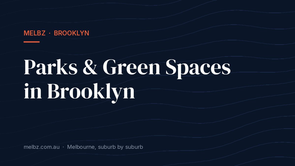 Title card: Parks & Green Spaces in Brooklyn