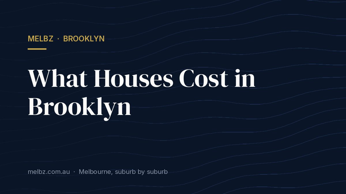 Title card: What Houses Cost in Brooklyn