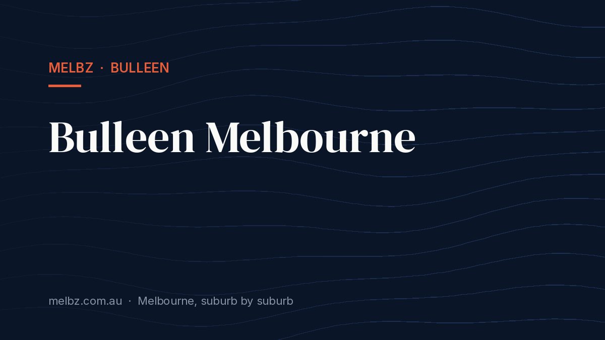 Title card: Bulleen Melbourne