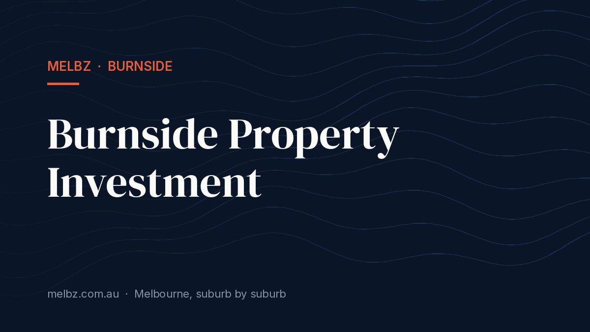 Title card: Burnside Property Investment