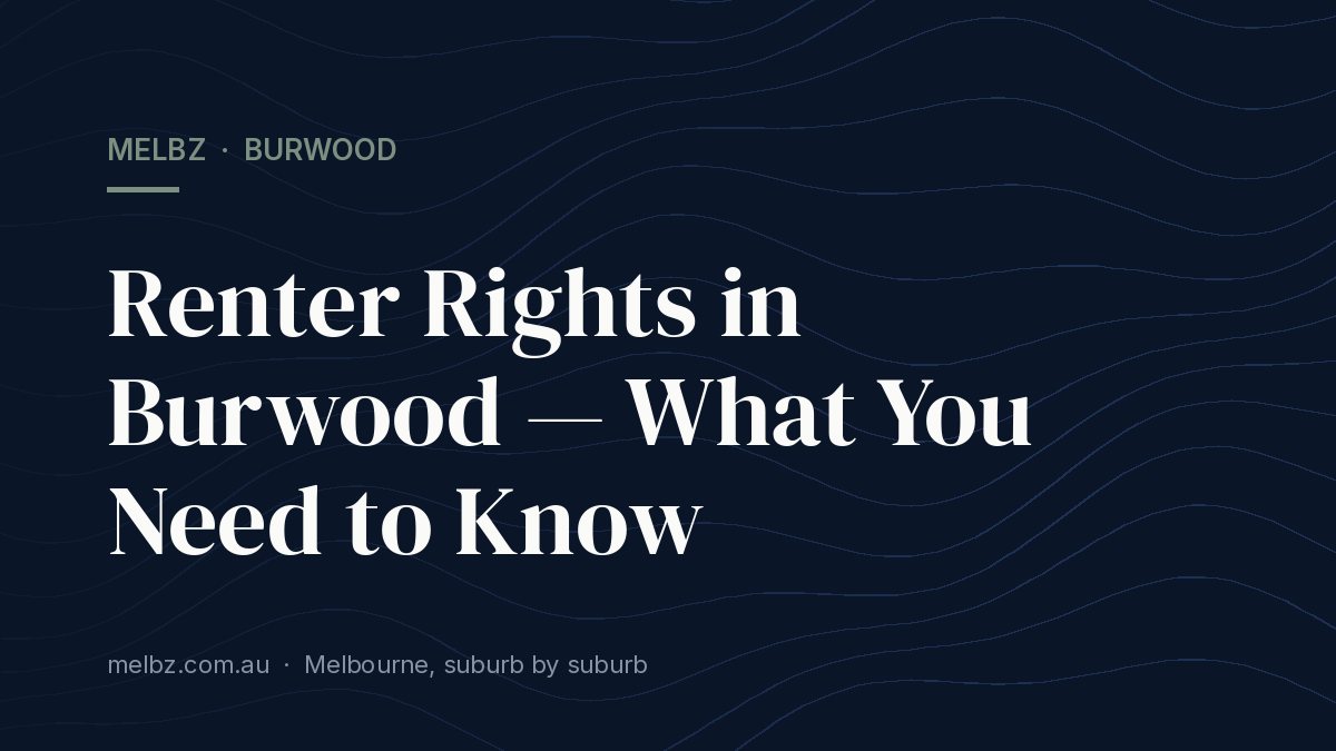 Title card: Renter Rights in Burwood — What You Need to Know