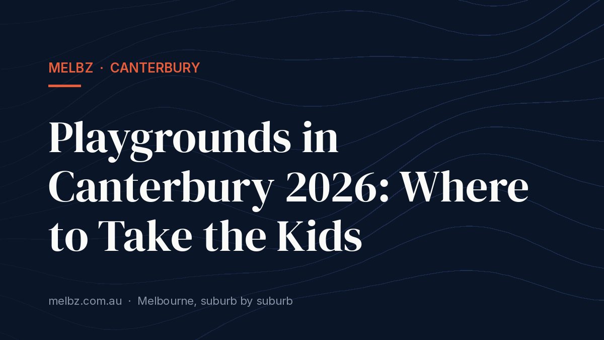 Title card: Playgrounds in Canterbury 2026: Where to Take the Kids