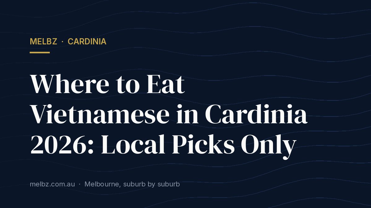 Best Bars in Cardinia Melbourne