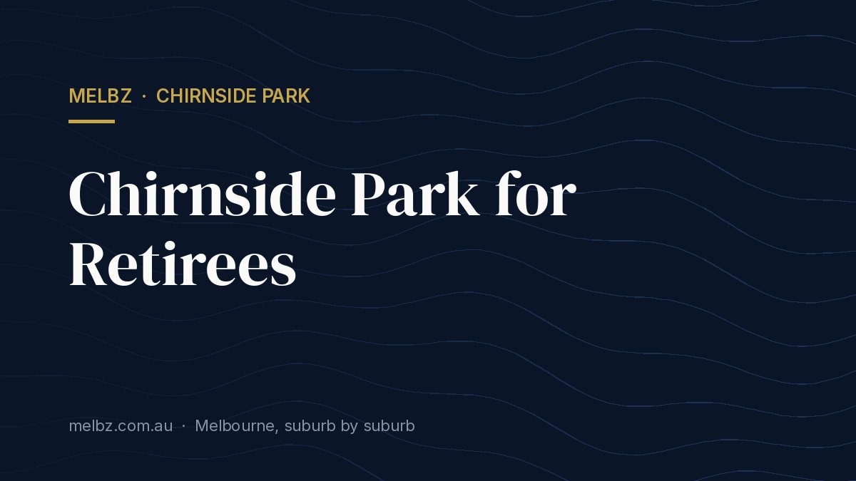Title card: Chirnside Park for Retirees