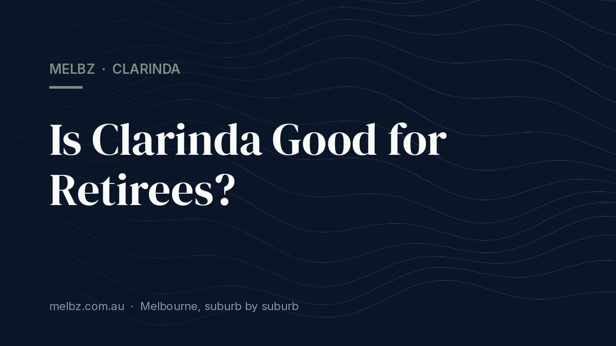 Title card: Is Clarinda Good for Retirees?