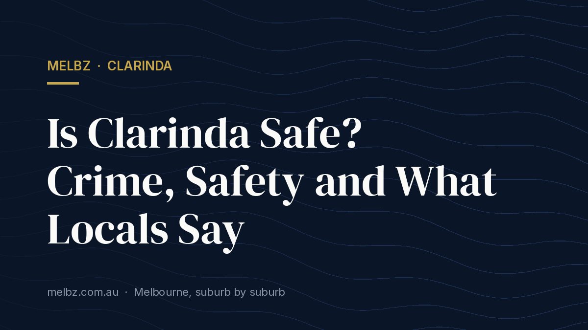 Title card: Is Clarinda Safe? Crime, Safety and What Locals Say