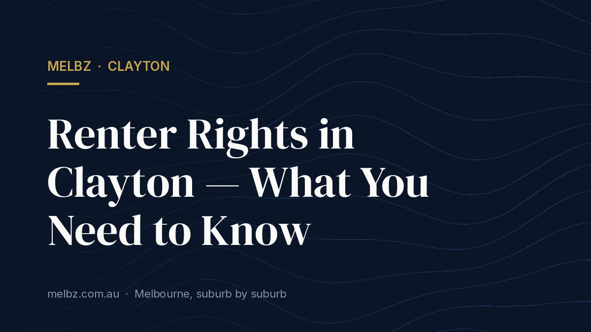 Title card: Renter Rights in Clayton — What You Need to Know