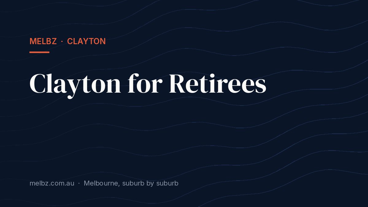 Title card: Clayton for Retirees