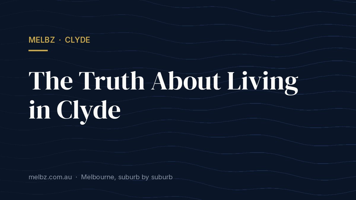 Title card: The Truth About Living in Clyde