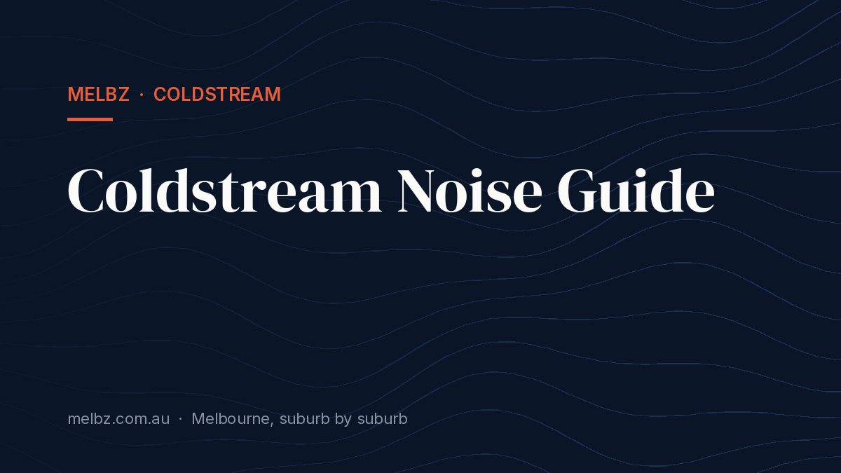 Title card: Coldstream Noise Guide