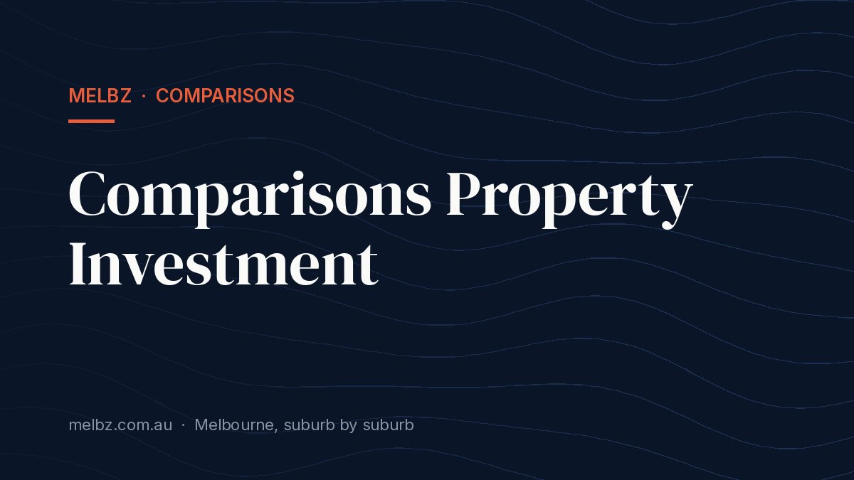 Title card: Comparisons Property Investment