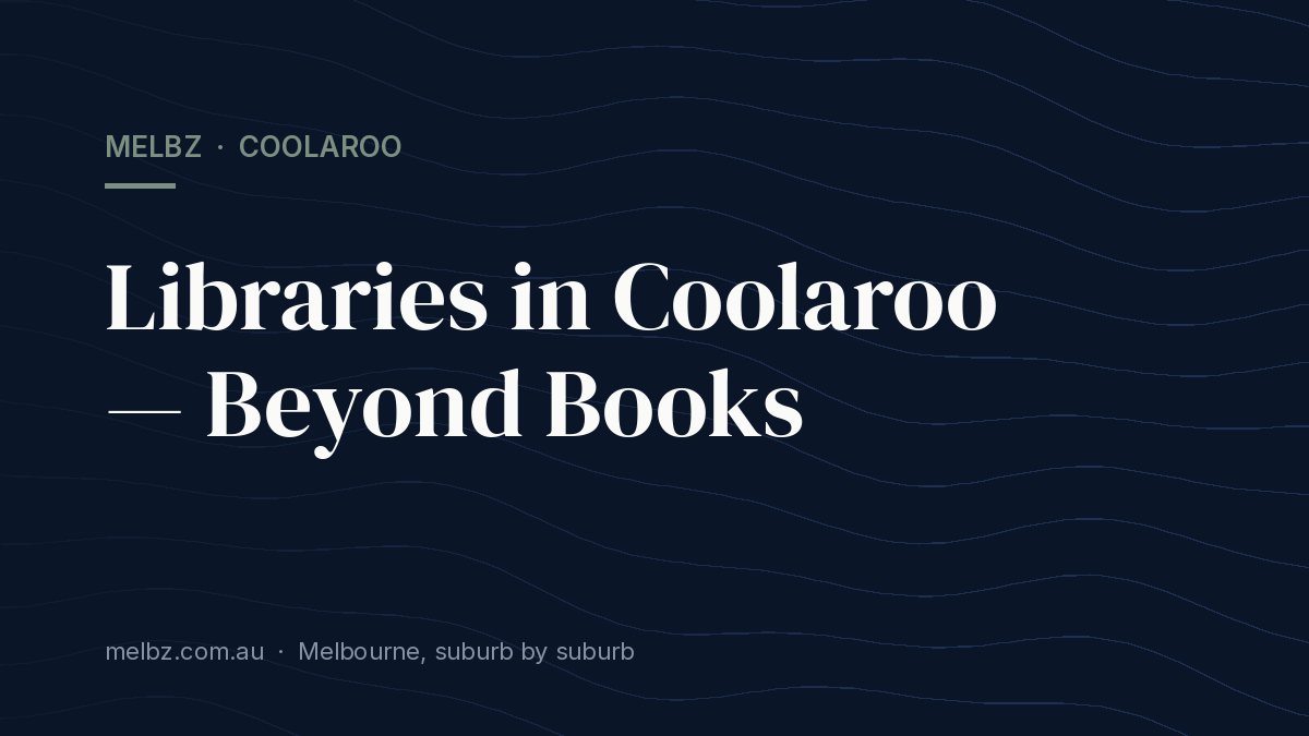 Title card: Libraries in Coolaroo — Beyond Books