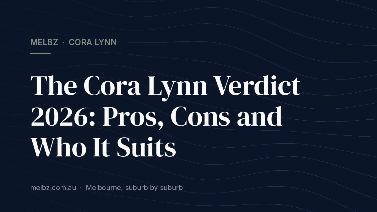 Title card: The Cora Lynn Verdict 2026: Pros, Cons and Who It Suits