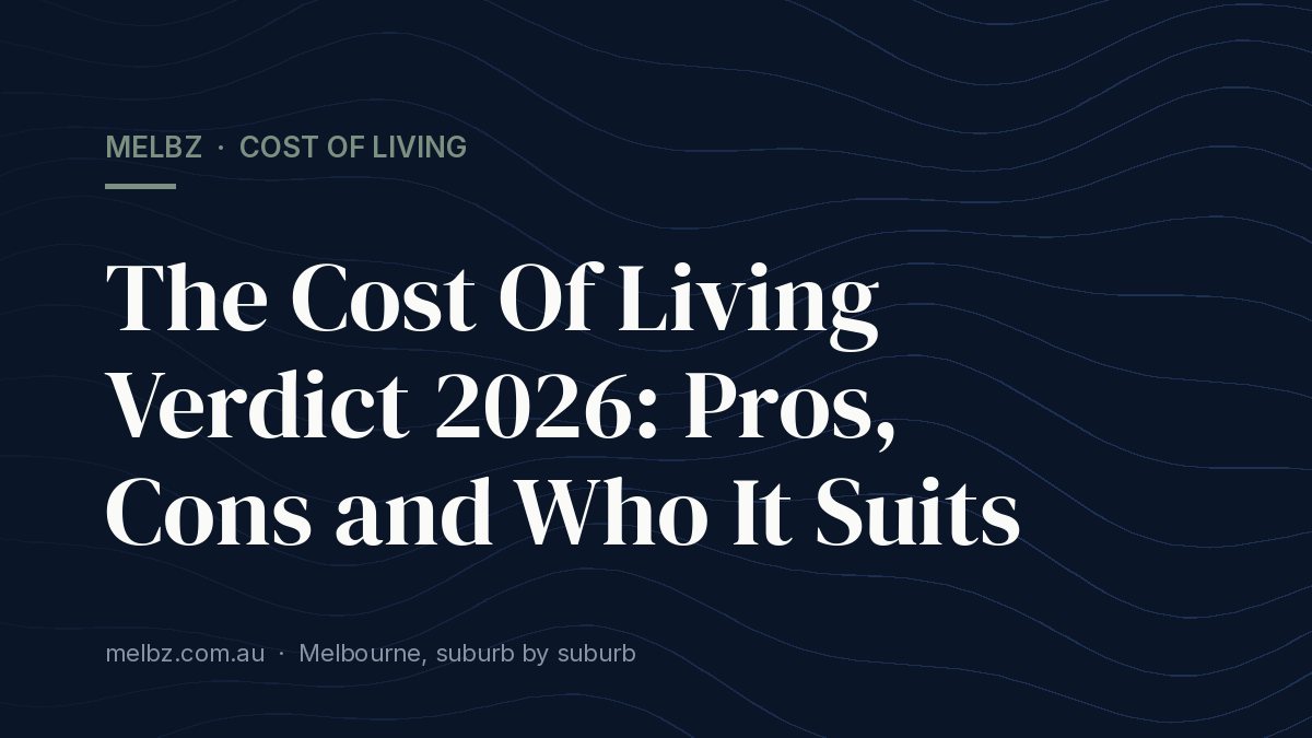 Title card: The Cost Of Living Verdict 2026: Pros, Cons and Who It Suits
