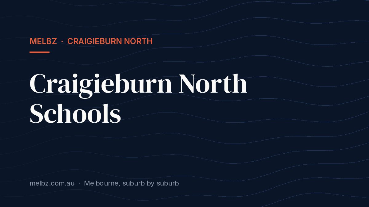 Title card: Craigieburn North Schools