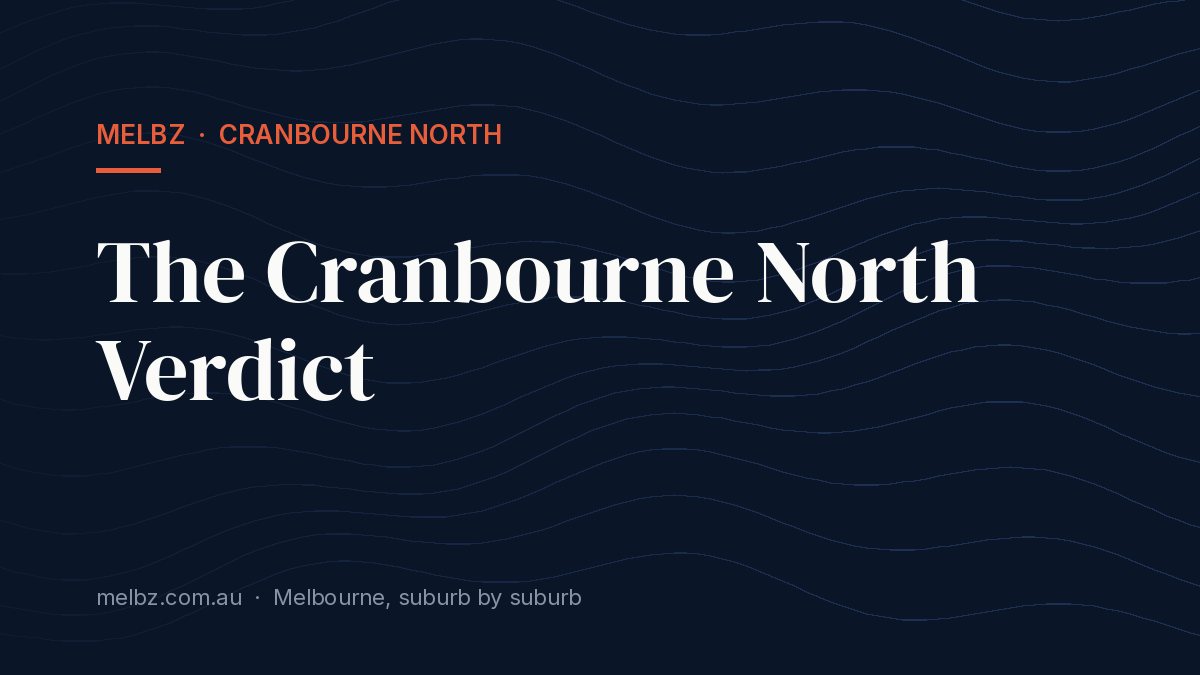 Title card: The Cranbourne North Verdict